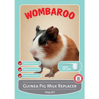 Wombaroo Guinea Pig Milk Replacer, with added vitamin C, 190g, for orphaned guinea pig pups