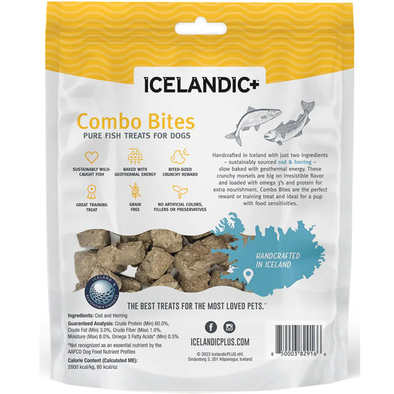 Icelandic+ Dog Treats Cod & Herring Combo Bites