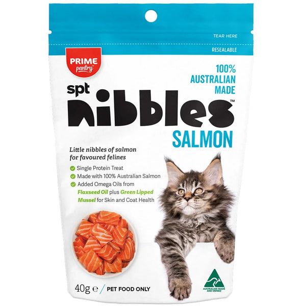 Prime100 Prime Pantry Cat Treats Nibbles Salmon