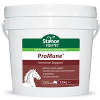 Stance Equitec ProMune immune support supplement for horses in a 1.5kg tub