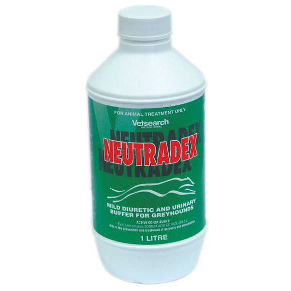 Virbac Neutradex Mild Diuretic and Acid Neutralizing Syrup for Dogs - 1L | PeekAPaw Pet Supplies