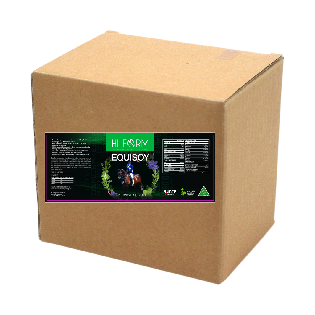 Hi Form EquiSoy bag packaging