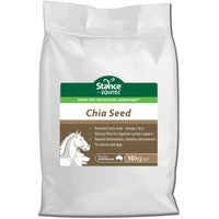 Stance Equitec Chia Seed omega 3 and 6 feed supplement for horses and dogs in a 10kg bag