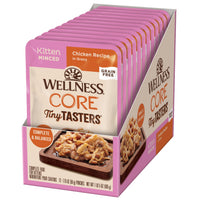 Wellness CORE Wet Cat Food Tiny Tasters Kitten Minced Chicken 50g x 12 - product image 1