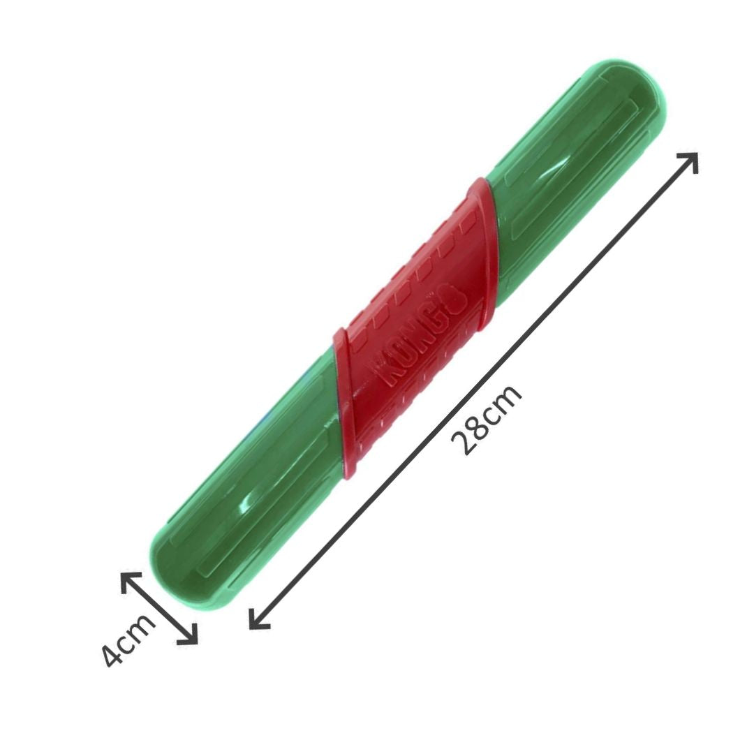 KONG Dog Toys Holiday CoreStrength Rattlez Stick Assorted  | PeekAPaw Pet Supplies