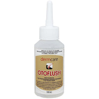 Dermcare Otoflush ear flush 125ml bottle with its long applicator nozzle