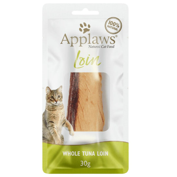 Applaws Natural Cat Treat Whole Tuna Loin - 30g x 18 | PeekAPaw Pet Supplies