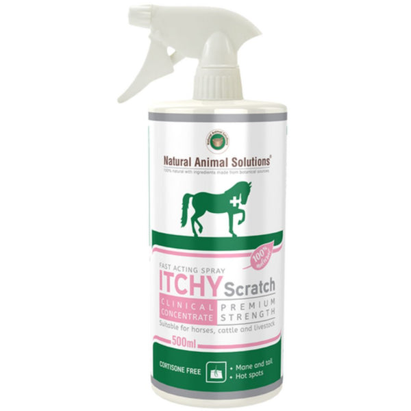 Natural Animal Solutions Equine Itchyscratch - 500ml | PeekAPaw Pet Supplies