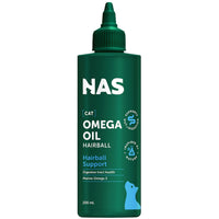Natural Animal Solutions Cat Hairball Omega Oil 200ml — product pack