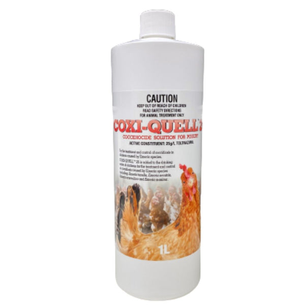 Abbey Animal Health Coxi-Quell 25 Coccidiocide Solution For Poultry