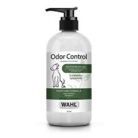 Wahl Odour Control dog shampoo with eucalyptus and spearmint in a 300ml pump bottle