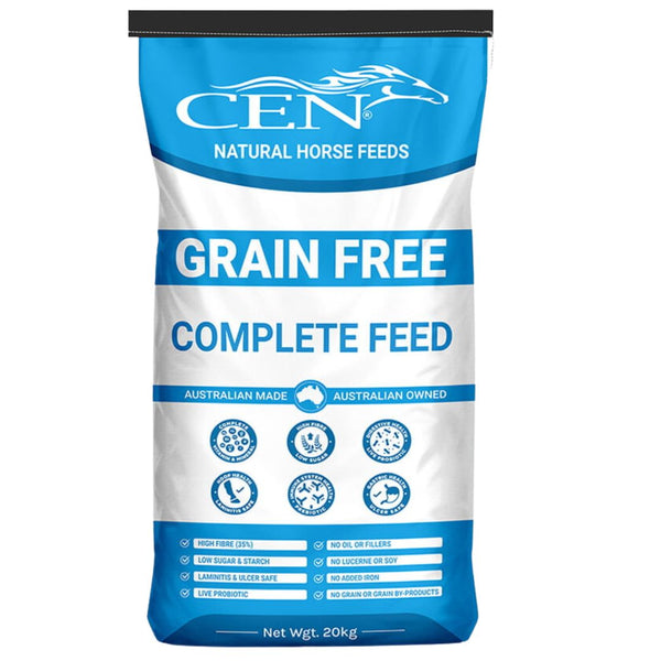 Cen Grain Free Feed Horse Supplements - 20kg |  PeekAPaw Pet Supplies