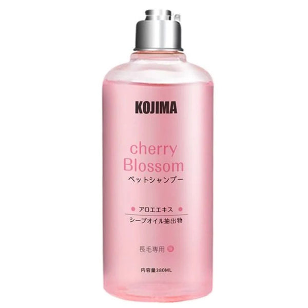 Kojima Cat Long Hair Cherry Shampoo - 380ml | PeekAPaw Pet Supplies