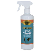 Equinade Synthetic Tack Cleaner in a trigger spray bottle with the blue Equinade label