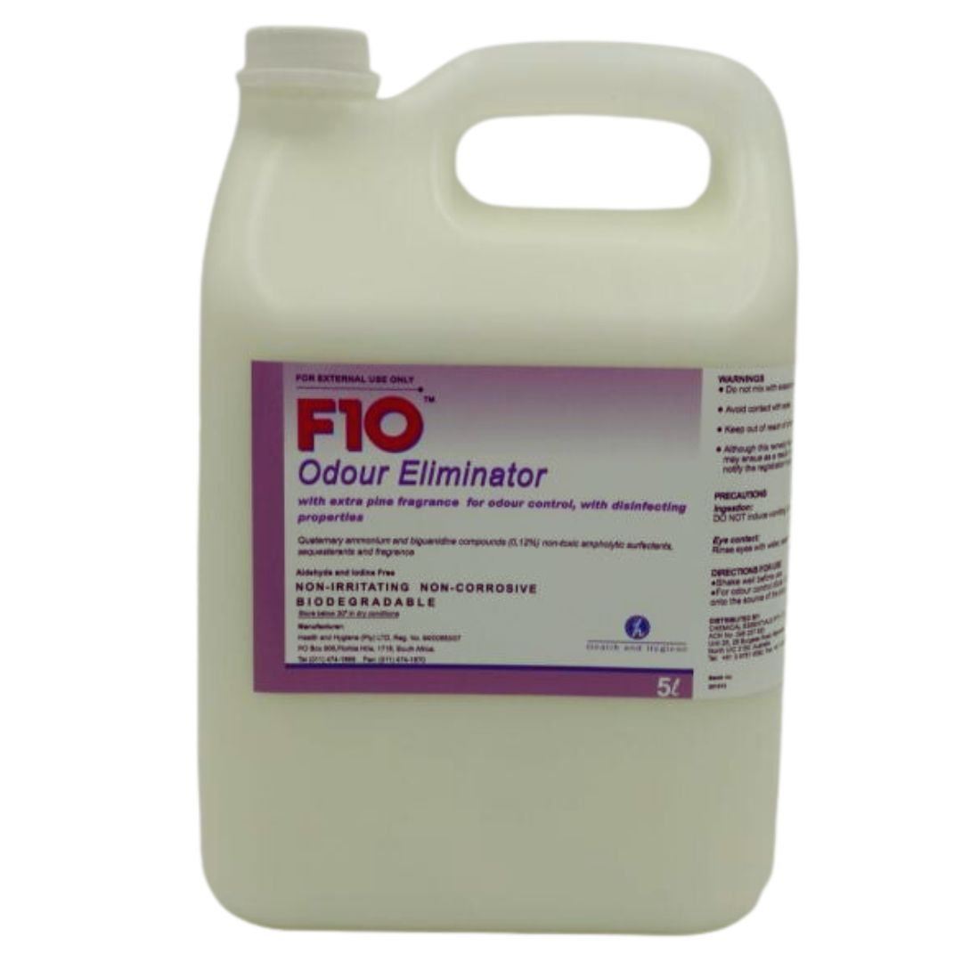 F10 Odour Eliminator - 5l  | PeekAPaw Pet Supplies