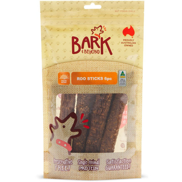 Bark & Beyond Roo Sticks - 6pc | PeekAPaw Pet Supplies
