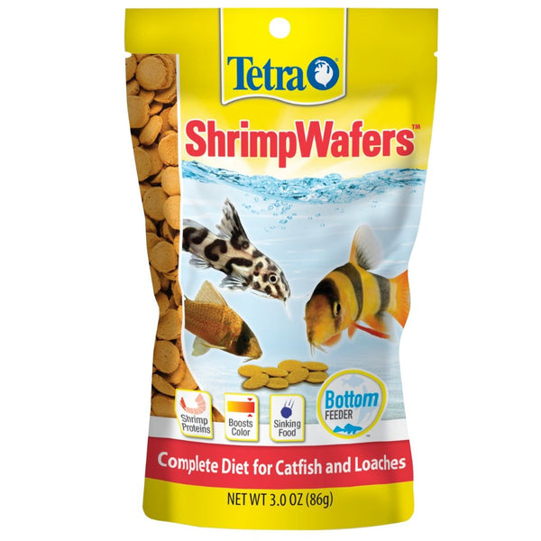 Tetra Shrimpwafers - 86g | PeekAPaw Pet Supplies