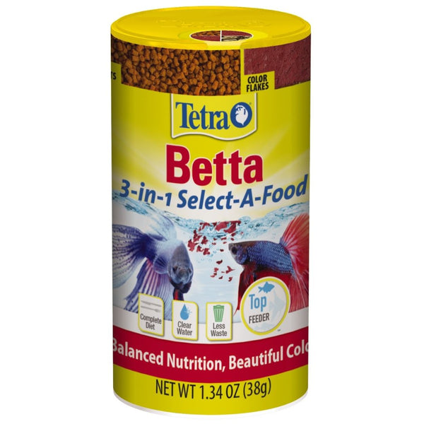 Tetra Betta 3in1 Select - 38g | PeekAPaw Pet Supplies