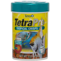 Tetra TetraPro Tropical Crisps aquarium fish food, 32g tub