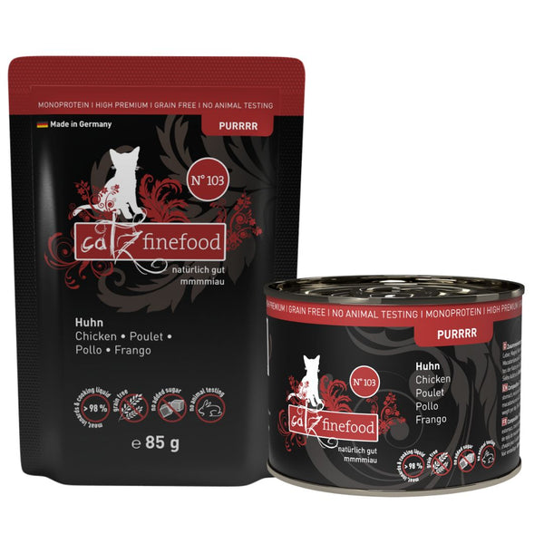 Catz Finefood Purrrr No.103 Chicken | PeekAPaw Pet Supplies