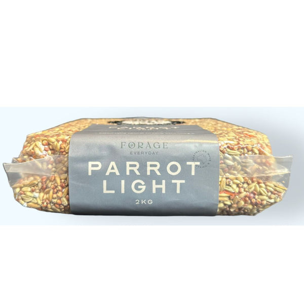 Forage Everyday Bird Seeds Parrot Light - 2kg | PeekAPaw Pet Supplies