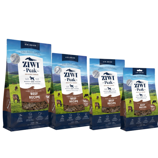 ZIWI Peak Dog Food Air Dried Beef High-Protein | PeekAPaw