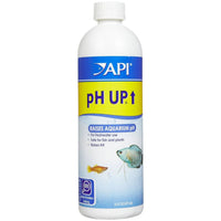 API pH Up freshwater aquarium pH raiser, 473ml bottle front label