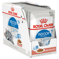 Royal Canin Indoor 7+ wet cat food gravy pouch