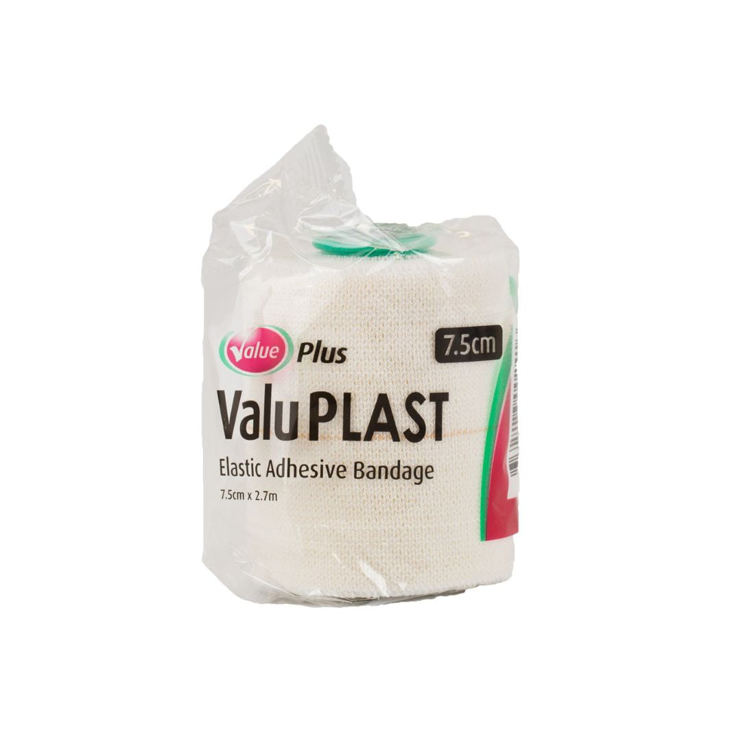 Value Plus ValuPLAST elastic adhesive bandage 7.5cm roll