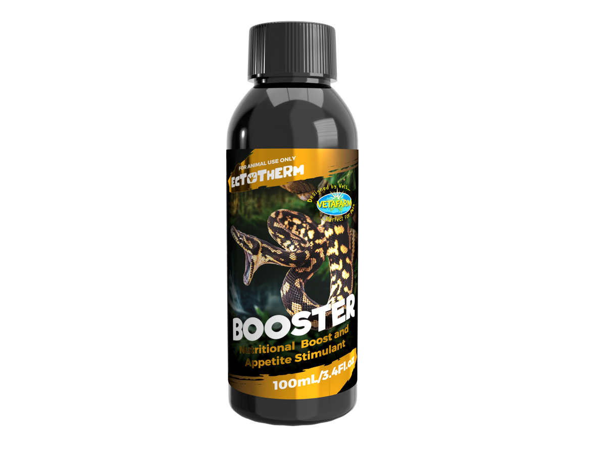 Vetafarm Ectotherm Booster for reptiles 100ml – front of bottle