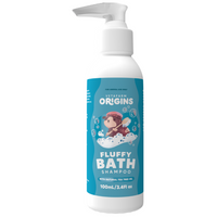 Vetafarm Origins Fluffy Bath Shampoo with tea tree oil for small animals, 100ml pump bottle