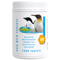 Vetafarm Sea Bird Tablets multivitamin tablets for fish-eating sea birds, 1000 tablet tub