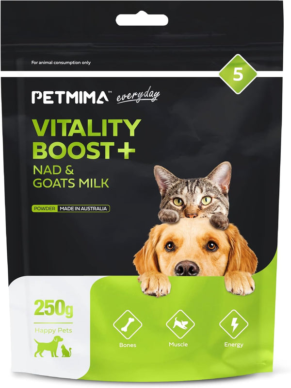 PETMIMA Vitality Boost +Nad & Goats Milk Powder