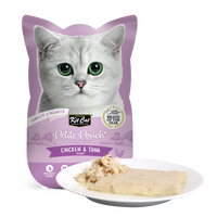 Kit Cat Petite Pouch Chicken & Tuna in aspic 70g pouch