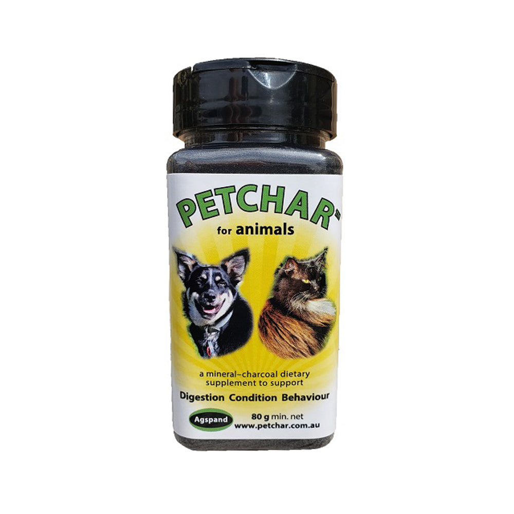 Agspand Petchar Activated Charcoal for Pets product pack shot
