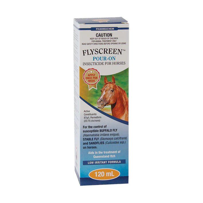 Pharmachem Flyscreen Pour On front of pack