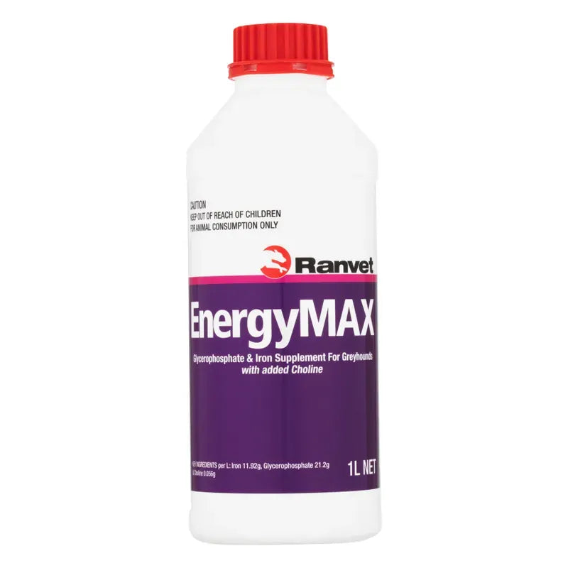 Ranvet EnergyMAX iron tonic for dogs, 1L