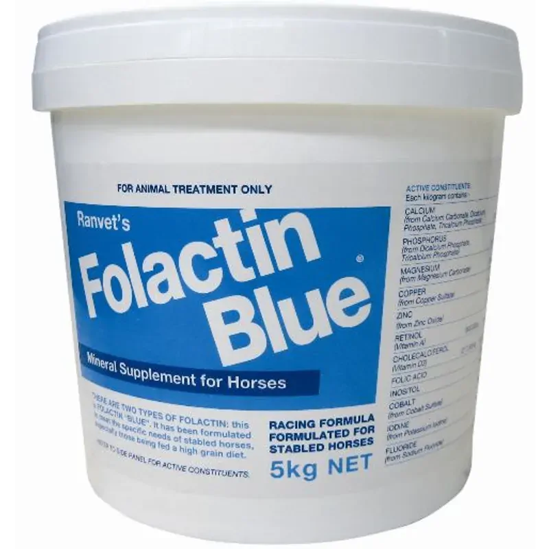 Ranvet Folactin Blue mineral supplement for horses