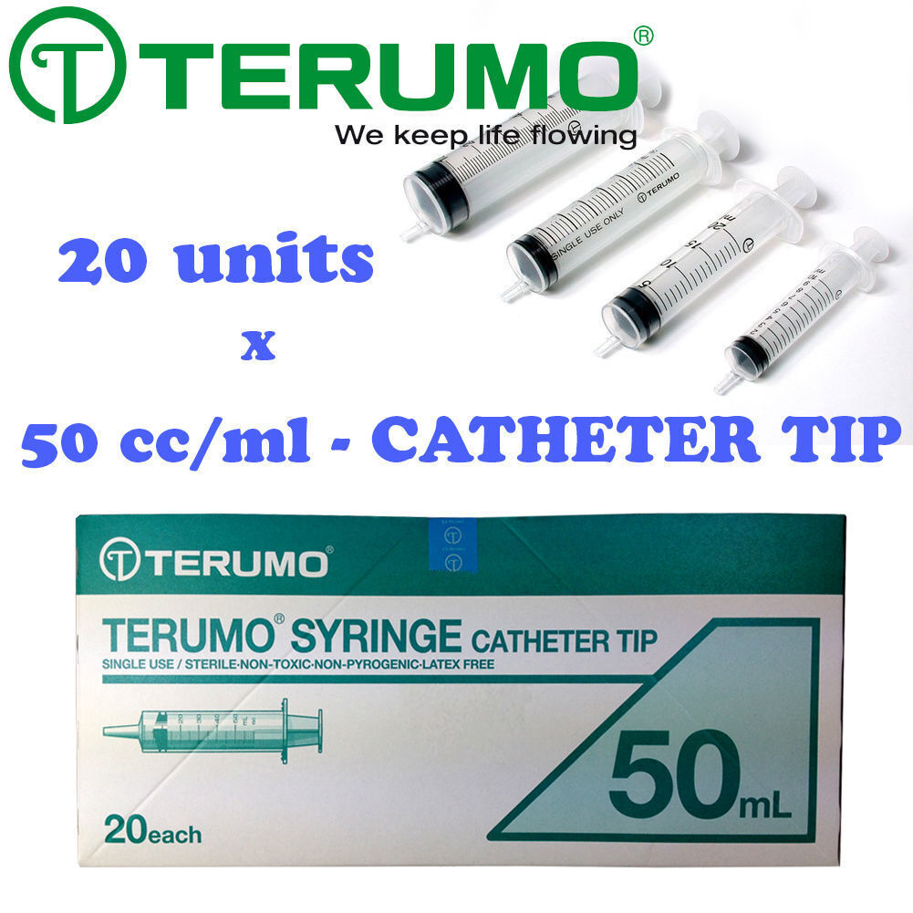 Terumo Catheter Tip Syringe without Needle front of pack
