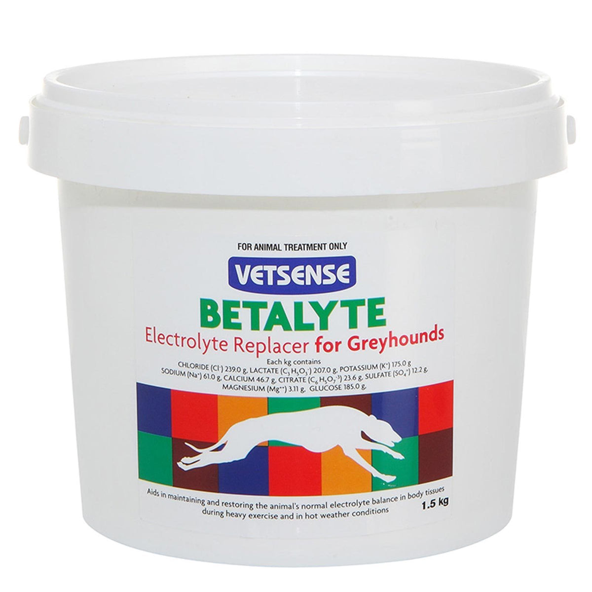 Vetsense Betalyte Electrolyte Replacer for Dogs Cats front of pack