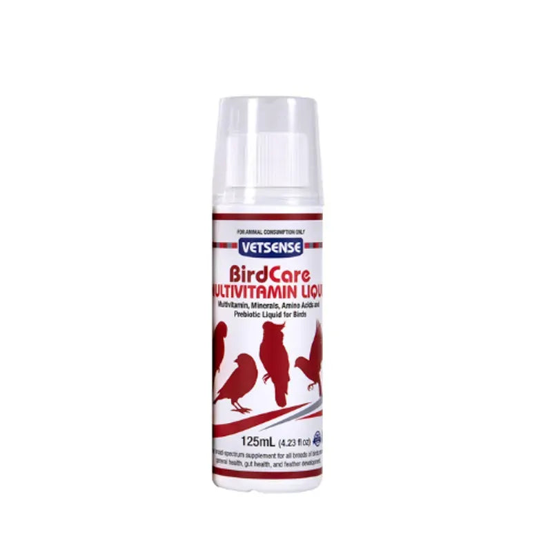 Vetsense Birdcare Multivitamin Liquid bottle pack shot