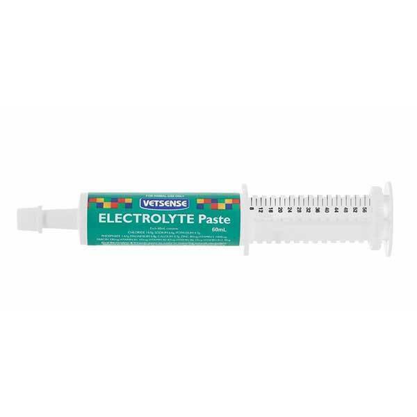 Vetsense Electrolyte Paste Pro for Horses front of pack