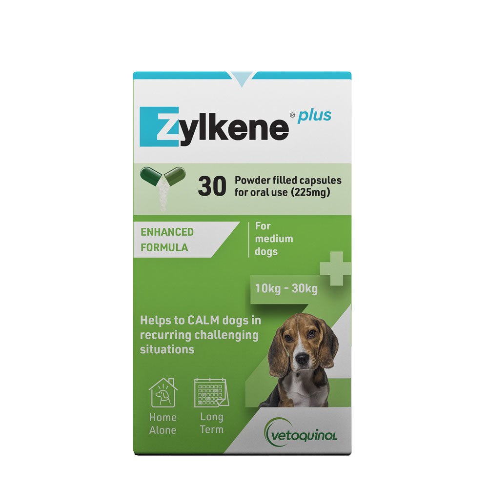 Zylkene Plus Calming Supplement Capsules - Medium Dogs 225mg