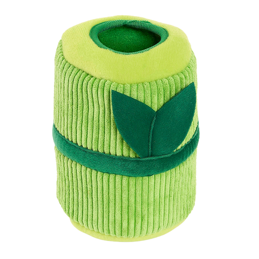 The plush bamboo tube on its own