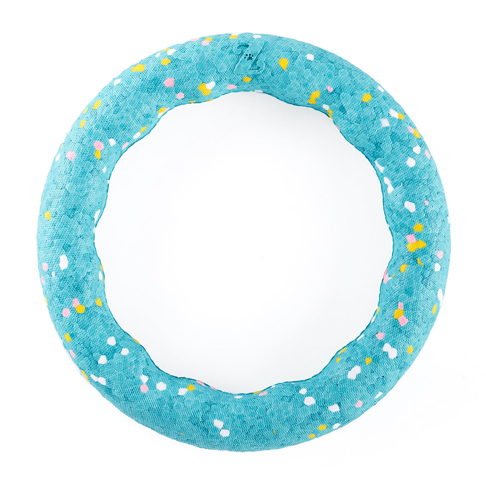 Zippy Paws AirTuff Ring, lightweight floating fetch ring for dogs