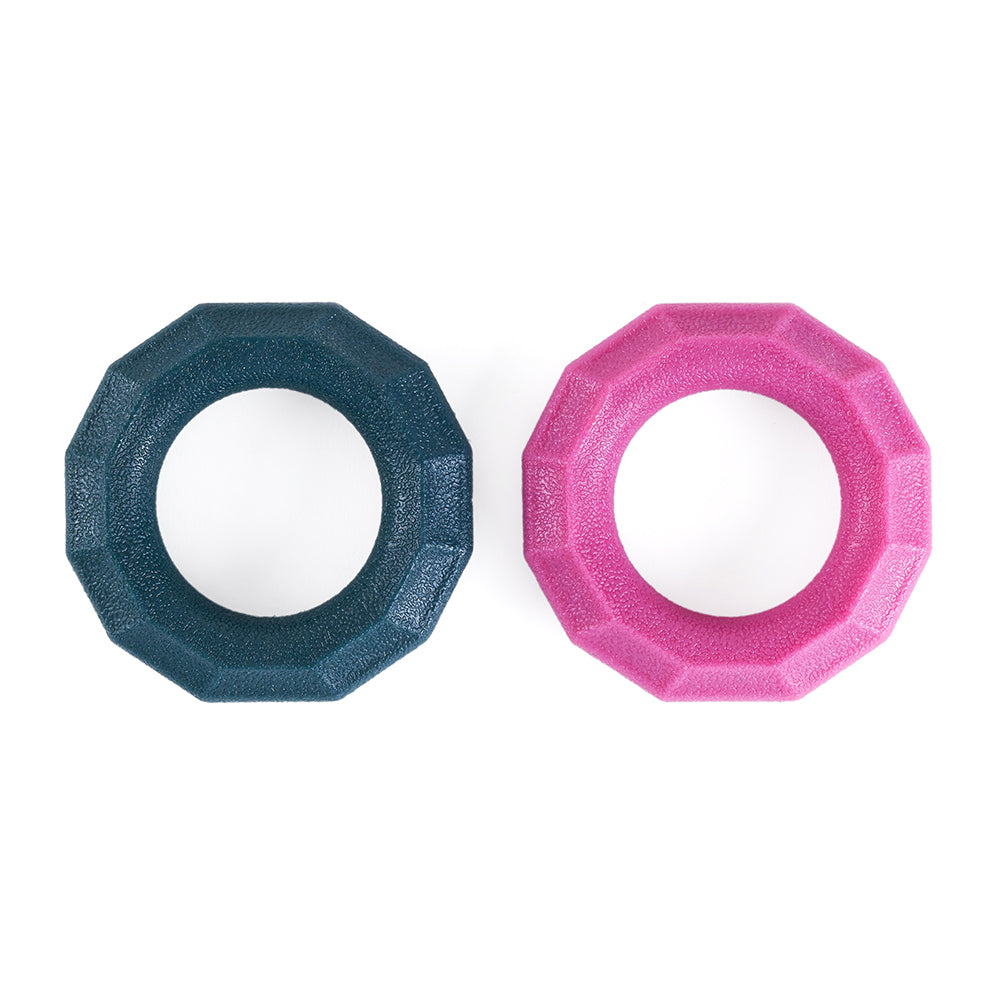 The two small ZippyTuff rings shown side by side