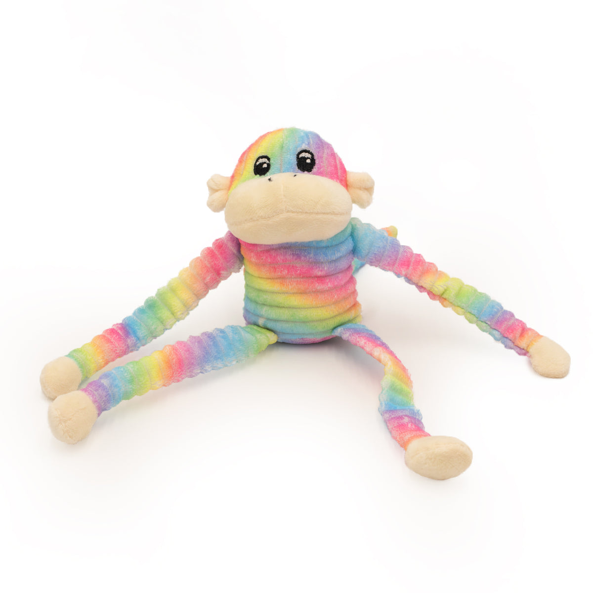 The rainbow Spencer crinkle monkey on its own