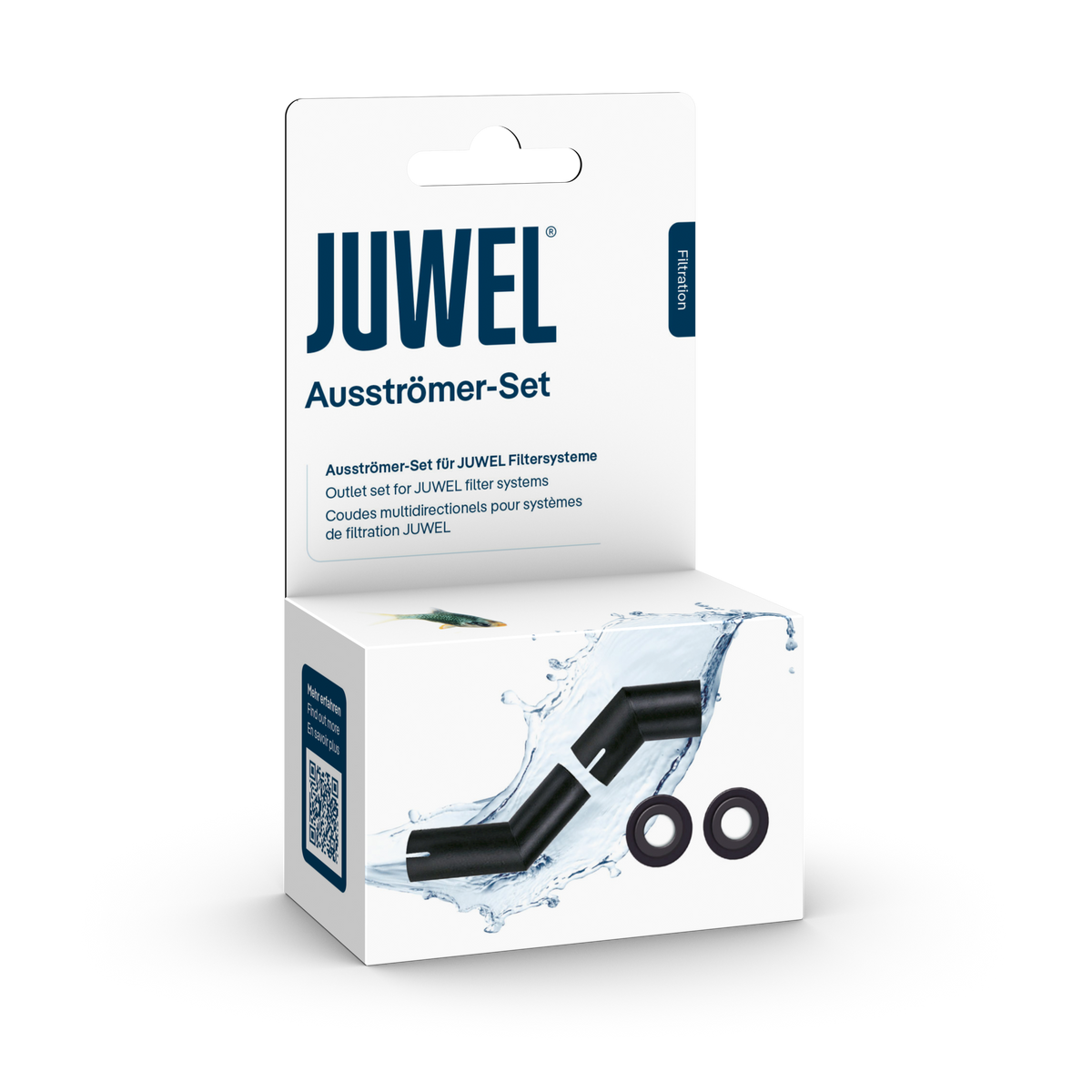Juwel diversion nozzle set, two angle pieces