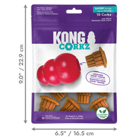 KONG Dog Treats Corkz in its retail pack