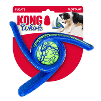 KONG Dog Toys Whirlz Throw shown in its retail packaging